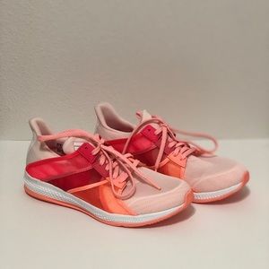 Adidas Bounce Peach/Orange/Red Shoes